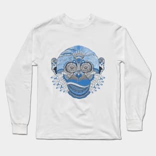 monkey art work Long Sleeve T-Shirt